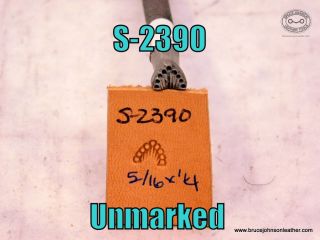 S-2390 – unmarked border stamp, 5/16 inch base – $65.00