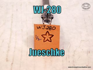 WJ-280 – Jueschke star stamp, 1/2 inches tall – $100.00.