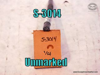 S-3014 – unmarked border stamp 1-4 inch – $40.00.