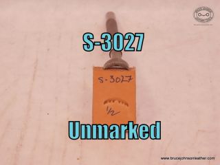 S-3027 – unmarked line and scalloped veiner, 1-2 inch – $20.00.