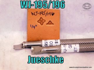 WJ-195-196 – Jueschke geometric block stamp set, 1-4 inch – $130.00 set price.