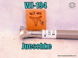 WJ-194 - Wayne Jueschke geometric stamp - makes the snowflake pattern, 5-8 inch - $115.00