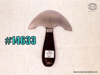 14633 - Wm Rose round knife, 4-1/2 inches wide at tips - $250.00