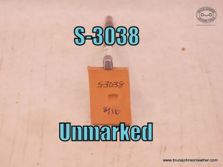 S-3038 – unmarked 3-16 inch smooth beveler – $20.00.