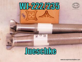 WJ-222/235 – Wayne Jueschke geometric stamps set, 5-8 inch – $280.00