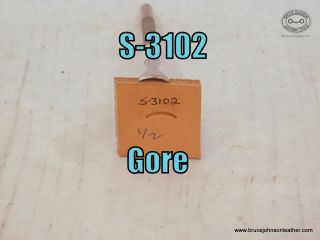 SOLD -S-3102 – Gore 1-2 inch lined veiner – $45.00.
