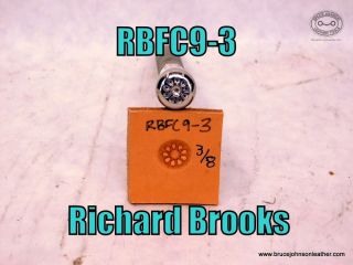 RBFC9-3 – Richard Brooks flower center, 3/8 inch – $34.00