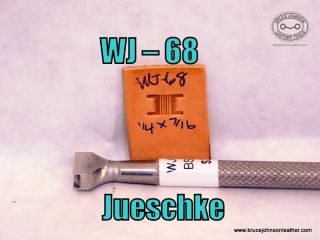 WJ-68 – Jueschke lined center stamp 1/4x7/16 - $75.00