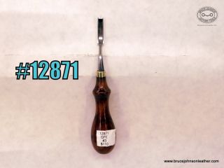 12871 – Gomph #3 French edger, 3/16 inches wide – $110.00
