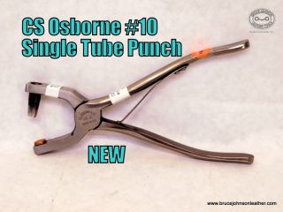 CS Osborne new #10 single tube punch, sharpened and ready to go – $80.00 – in stock.