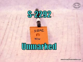 S-2292 – unmarked border stamp 3-16 inch wide and base – $45.00.