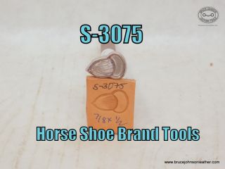 SOLD - S-3075 – Horse Shoe Brand Tools acorn stamp, 1-2X 7-8 inch – $70.00