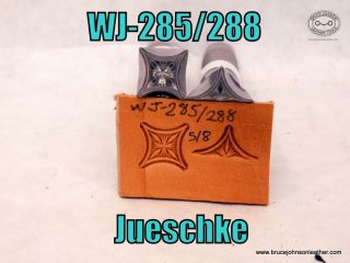 WJ-285/288 - Jueschke block geometric stamp set, 5/8 inch - $280.00