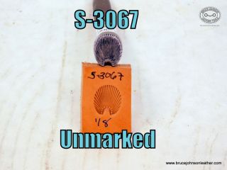 SOLD - S-3067 – Sunburst border stamp, 1-8 inch between points – $45.00.
