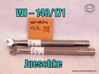 WJ – 148 & 171 – Wayne Jueschke geometric block stamp set, 3-8 inch – $180.00