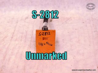 S-2812 – unmarked double rope basket stamp 1-8X 5-16 inch – $65.00