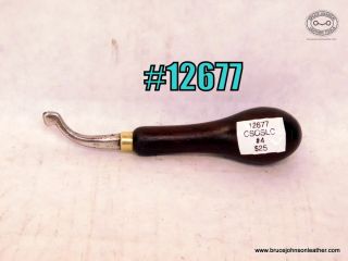 12677 – CS Osborne #4 single line creaser – $25.00.