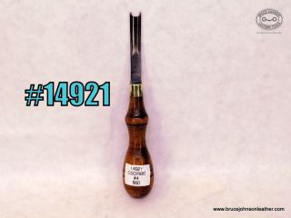 SOLD - 14921 – CS Osborne #4 round back edger, 1/4 inch of cut – $60.00