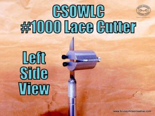 CSOWLC - CS Osborne #1000 Lace Cutter, left side - $50.00.- In Stock