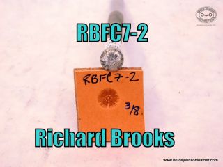 RBFC 7-2 – Richard Brooks flower center, 3/8 inch – $46.00