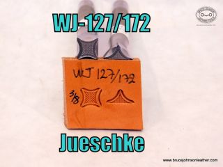 WJ-127/172 – Jueschke geometric block stamp set, 3/8 inch – set price – $180