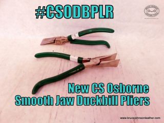 CSODBPLR - New CS Osborne smooth jaw duckbill pliers, 15-16 inch wide at tips - $55.00 - In Stock