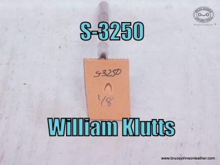 S-3250 – William Klutts mule foot, 1-8 inch wide at base – $25.00