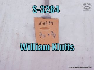 S-3284 – William Klutts horizontal line shader, 3-32 x 7-8 inch – $35.00