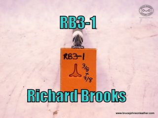 RB 3-1 – Richard Brooks meander stamp, 3-8X 3-8 inch – $42.00