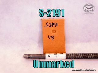 S-2191 – unmarked lined seed stamp, 1-8 inch – $20.00.