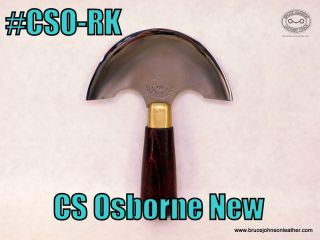CSO – RK – New CS Osborne #70 round knife, 5 inches wide sharpened – $85.00