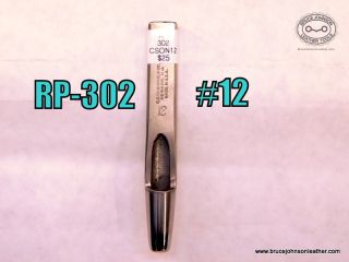 RP-302 – CS Osborne Newark marked #12 round punch – $25.00