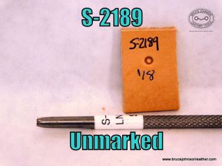 S-2189 – unmarked lined seed stamp, 1-8 inch – $20.00.