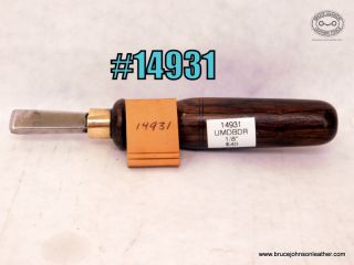 14931 – unmarked creasing tool – push beader, ridges are 1/8 inches apart – $40.00