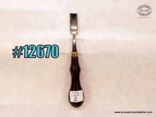 12670 – CS Osborne #6 French edger, 3-8 inches wide – $60.00.