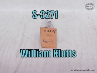 S-3271 – William Klutts fine line leaf liner, 3-16 X 1-2 inch – $35.00
