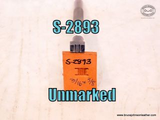 S-2893 – Unmarked 5 dot center basket stamp, 3-16 X 3-8 inch – $65.00.