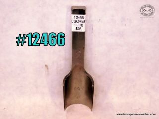 12466 – CS Osborne 1-1/8 inch round end punch – $60.00