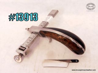 13913 - CS Osborne wood handle draw gauge - $125.00