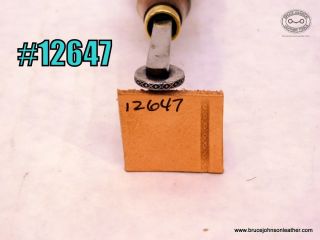 12647 – decorative embossing wheel tool, not interchangeable handle – $30.00