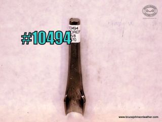 10494 – HF Osborne round end punch 5/8 inch – $70.00