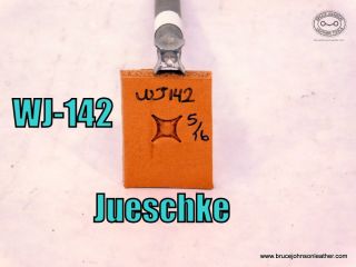 WJ-142 - Jueschke  geometric block stamp, 5/16 inch - $65.00