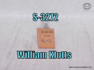 S-3272 – William Klutts fine line leaf liner, 3-16 X 1-2 inch – $35.00