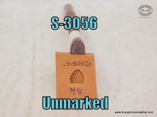 SOLD - S-3056 – unmarked border stamp, 3/8 inch – $65.00.