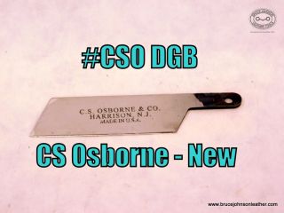 CSO DGB – new CS Osborne draw gauge blade, stock, not sharpened or profiled – $16.00