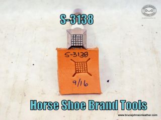 S-3138 – Horse Shoe Brand Tools geometric stamp, 9-16 inch – $55.00.