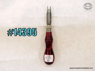 14395 – adjustable 1/8 inch U gouge sharp and ready to go – $30.00.
