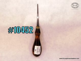 10452 – CS Osborne #1 patent leather tool- free hand stitch Groover – $80.00